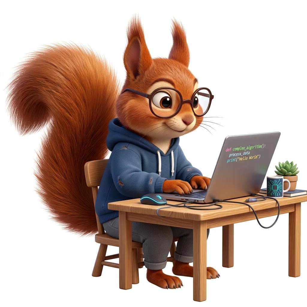 OPO escribiendo frenéticamente